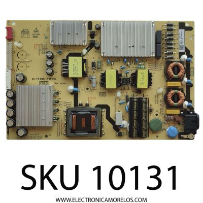 FUENTE DE PODER PARA TV TCL / NUMERO DE PARTE 30805-000160 / 40-P241WL-PWE1CG / 341430 / 20341430 / DISPLAY CV500U2-L02 REV:01 / MODELO 50S555	